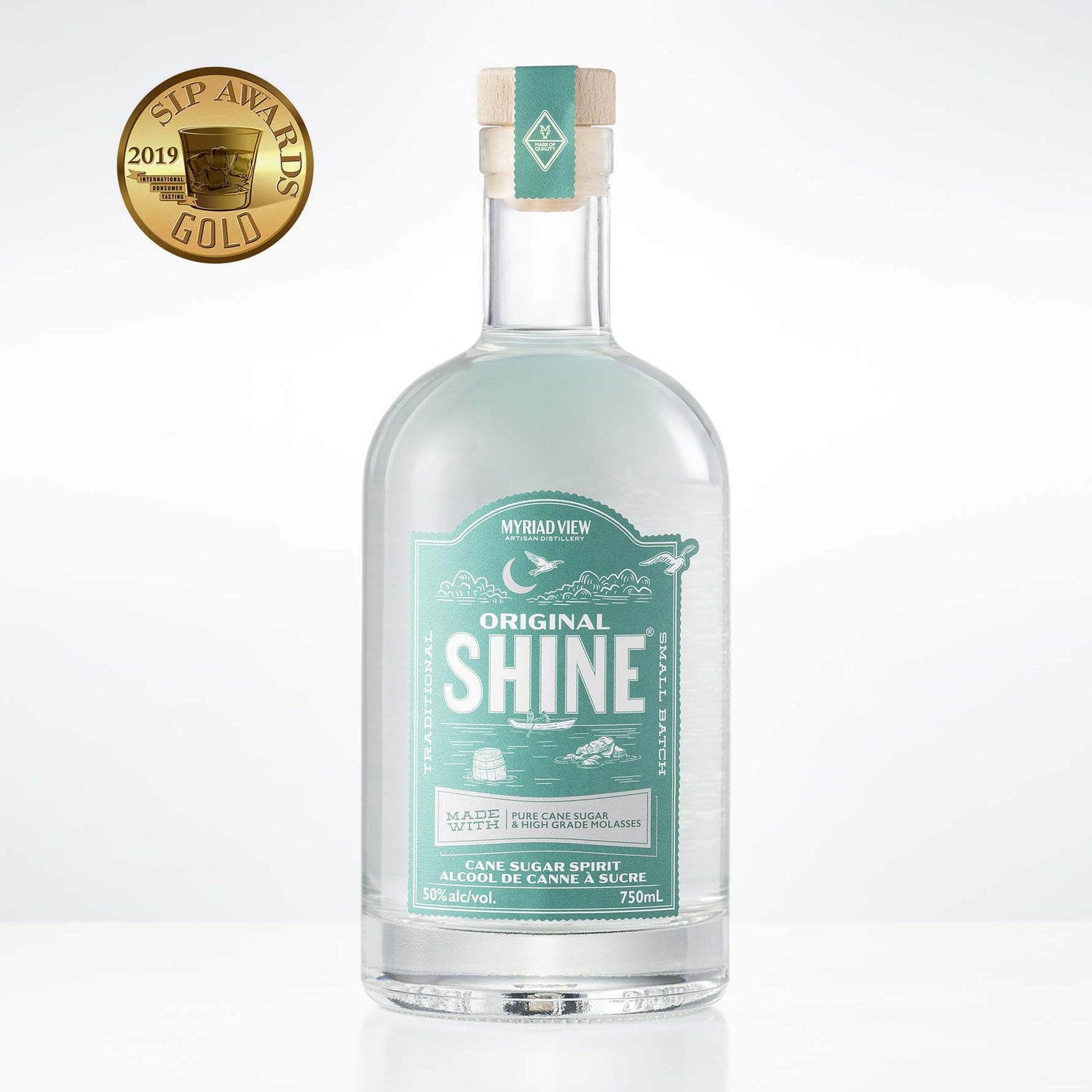 Shine 50% abv. 750mL