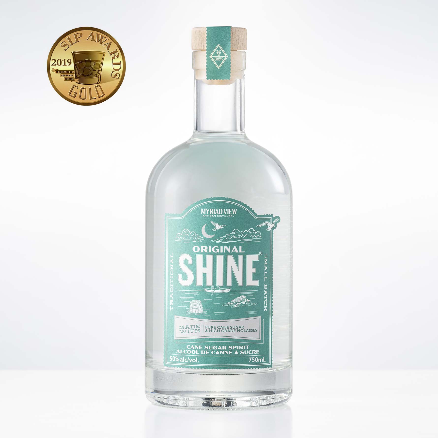Shine 50% abv. 750mL
