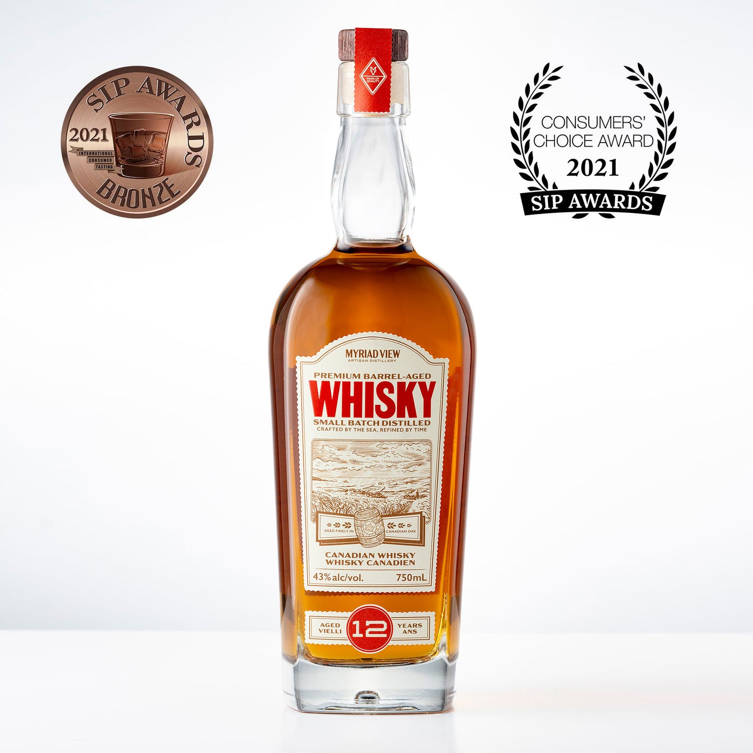 Whisky 43% abv. 750mL (12 Year)