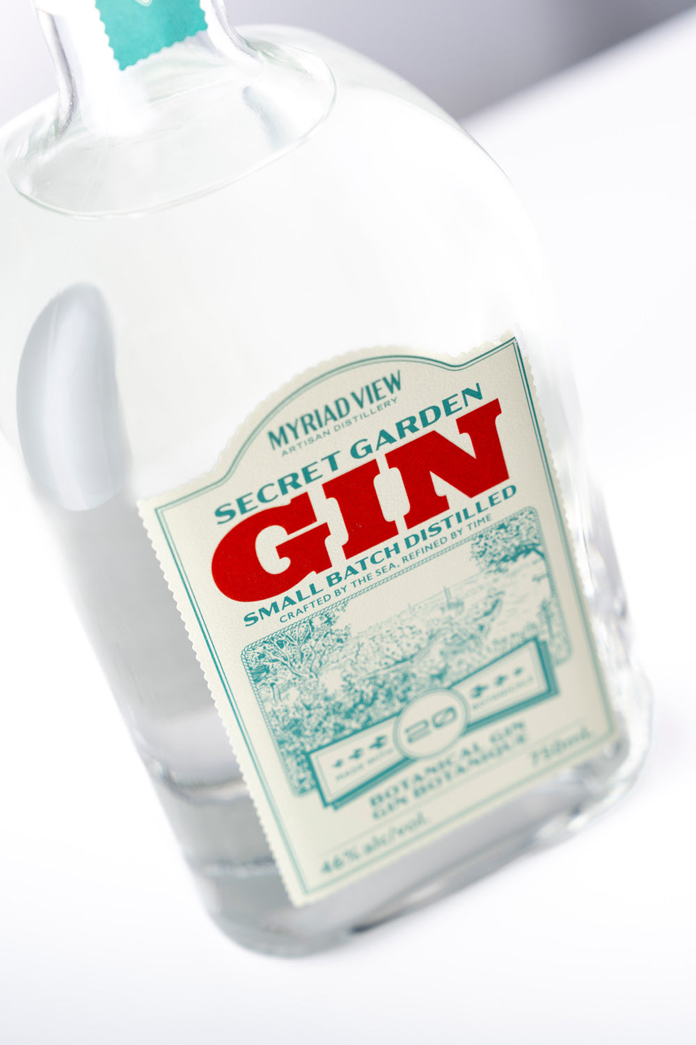 Secret Garden Gin 46%abv 750mL – Myriad View Artisan Distillery