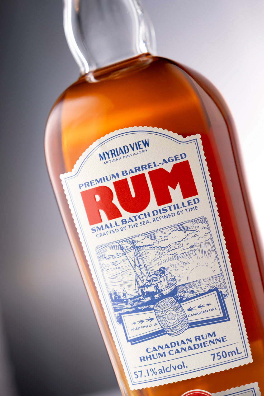 Rum 57.1 abv. 750mL (10 Year)